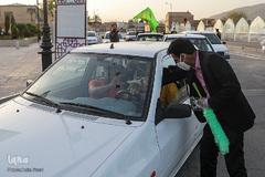 جشن ولادت امام زمان (عج) درحرم مطهر شاهچراغ (ع)