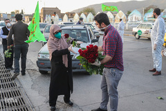 جشن ولادت امام زمان (عج) درحرم مطهر شاهچراغ (ع)