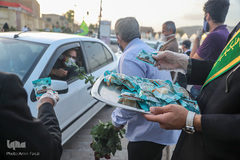 جشن ولادت امام زمان (عج) درحرم مطهر شاهچراغ (ع)