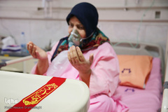 جشن نیمه شعبان در کنار بیماران کرونایی