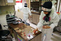 جشن نیمه شعبان در کنار بیماران کرونایی