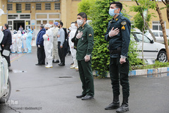 جشن نیمه شعبان در کنار بیماران کرونایی