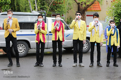 جشن نیمه شعبان در کنار بیماران کرونایی