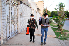 استمرار ضدعفونی منازل و مجتمع های مسکونی در اهواز