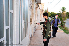 استمرار ضدعفونی منازل و مجتمع های مسکونی در اهواز