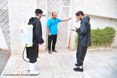 استمرار ضدعفونی منازل و مجتمع های مسکونی در اهواز