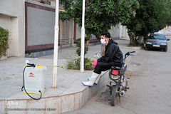 استمرار ضدعفونی منازل و مجتمع های مسکونی در اهواز