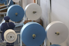 افتتاح خط تولید بزرگترین کارخانه تولید ماسک جنوب غرب آسیا در شهرک صنعتی اشتهارد