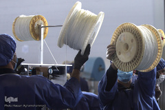 افتتاح خط تولید بزرگترین کارخانه تولید ماسک جنوب غرب آسیا در شهرک صنعتی اشتهارد