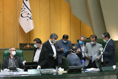 صحن علنی مجلس شورای اسلامی ۲۷ فروردین ماه ۱۳۹۹