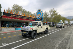 مراسم «رژه خدمت» به مناسبت روز ارتش