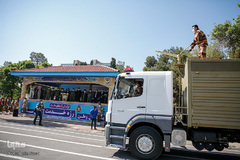 «رژه خدمت» نیروهای ارتش در شیراز