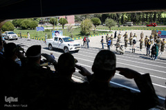 «رژه خدمت» نیروهای ارتش در شیراز