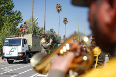 «رژه خدمت» نیروهای ارتش در شیراز