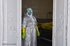 خاکسپاری غریبانه قربانیان کرونا