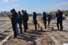 خاکسپاری غریبانه قربانیان کرونا