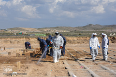 خاکسپاری غریبانه قربانیان کرونا