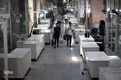 اولین روز بازار تهران پس از تعطیلی اجباری مقابله با شیوع ویروس کرونا