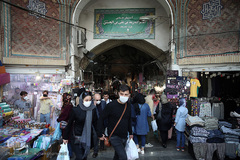 اولین روز بازار تهران پس از تعطیلی اجباری مقابله با شیوع ویروس کرونا