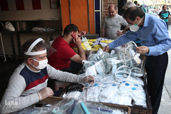 اولین روز بازار تهران پس از تعطیلی اجباری مقابله با شیوع ویروس کرونا