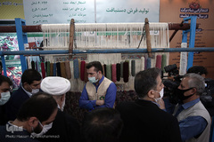 بازدید حجت الاسلام «محمدی گلپایگانی» از نمایشگاه دستاوردهای اجتماعی رزمایش همدلی برکت ستاد اجرایی فرمان امام(ره)