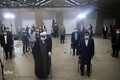 بازدید حجت الاسلام «محمدی گلپایگانی» از نمایشگاه دستاوردهای اجتماعی رزمایش همدلی برکت ستاد اجرایی فرمان امام(ره)