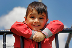 بازی‌های کودکانه در کوچه پس کوچه‌های کرونایی تبریز