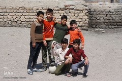 بازی‌های کودکانه در کوچه پس کوچه‌های کرونایی تبریز