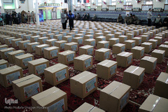 رزمایش همدلی و کمک مومنانه در اهر