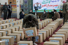 رزمایش همدلی و کمک مومنانه در اهر