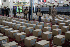 رزمایش همدلی و کمک مومنانه در اهر