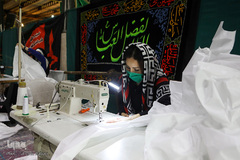 تولید «گان» برای پرستاران و کادردرمانی بیماران کرونایی