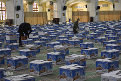 مرحله اول رزمایش مواسات و همدلی در آذربایجان شرقی