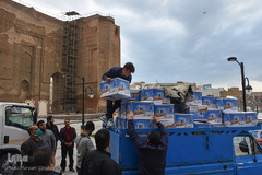 مرحله اول رزمایش مواسات و همدلی در آذربایجان شرقی