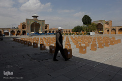 مرحله نخست رزمایش مواسات و همدلی در قزوین