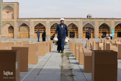 مرحله نخست رزمایش مواسات و همدلی در قزوین