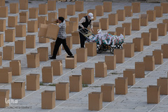 مرحله نخست رزمایش مواسات و همدلی در قزوین