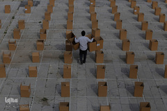 مرحله نخست رزمایش مواسات و همدلی در قزوین