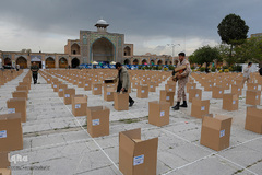 مرحله نخست رزمایش مواسات و همدلی در قزوین