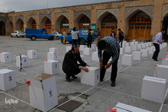 مرحله نخست رزمایش مواسات و همدلی در قزوین