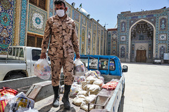 رزمايش «كمك مومنانه» در حرم شاهچراغ(ع)