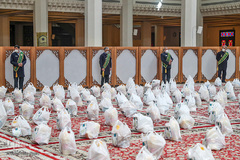 رزمايش «كمك مومنانه» در حرم شاهچراغ(ع)