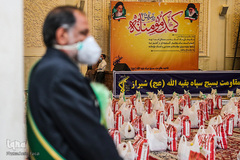 رزمايش «كمك مومنانه» در حرم شاهچراغ(ع)