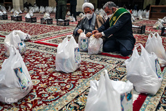 رزمايش «كمك مومنانه» در حرم شاهچراغ(ع)