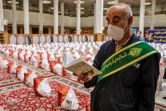 رزمايش «كمك مومنانه» در حرم شاهچراغ(ع)