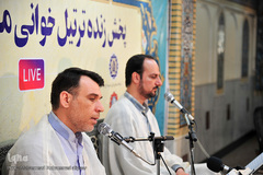 ترتیل‌خوانی آنلاین قرآن در حسینیه امام رضا(ع)