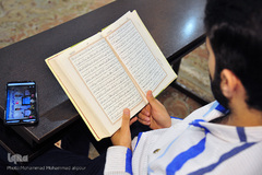 ترتیل‌خوانی آنلاین قرآن در حسینیه امام رضا(ع)