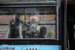 فعالیت اتوبوس‌های تبریز با رعایت دستورالعمل‌های بهداشتی