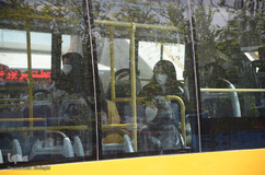 فعالیت اتوبوس‌های تبریز با رعایت دستورالعمل‌های بهداشتی