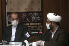 نشست هم اندیشی مقابله با کرونای جامعه قرآنی در مجتمع بیمارستانی امام خمینی(ره)